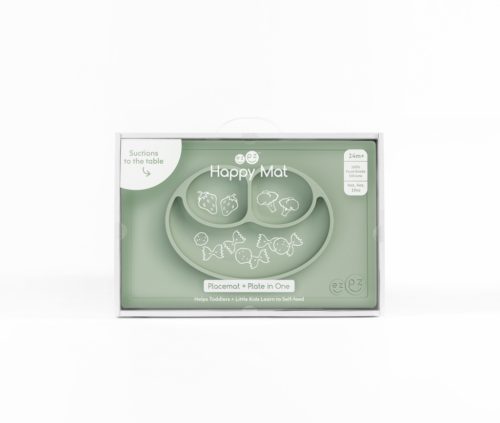 EZPZ ™„Happy Mat” Gyermektálca - zöld