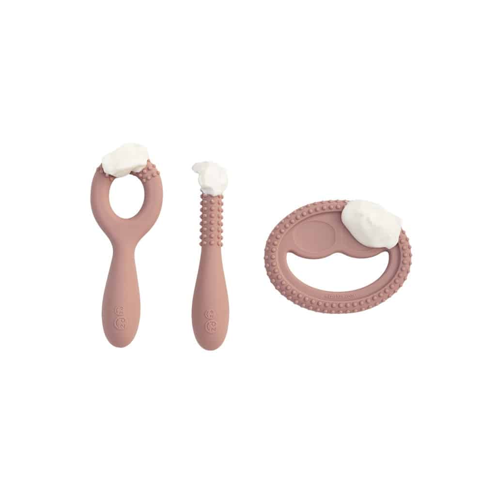 EZPZ™ Orál-motoros Evés Fejlesztő Szett - Rózsa