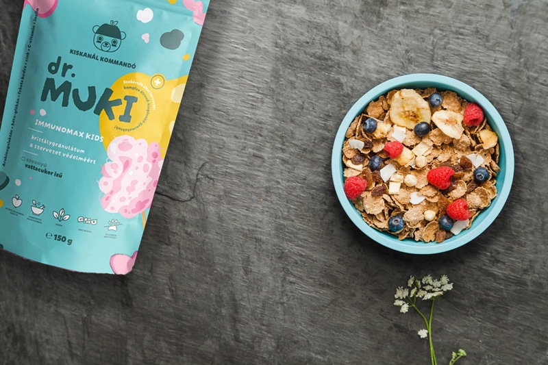 dr. Muki Immunomax kids gyerekvitamin - savanyú vattacukor-ízű