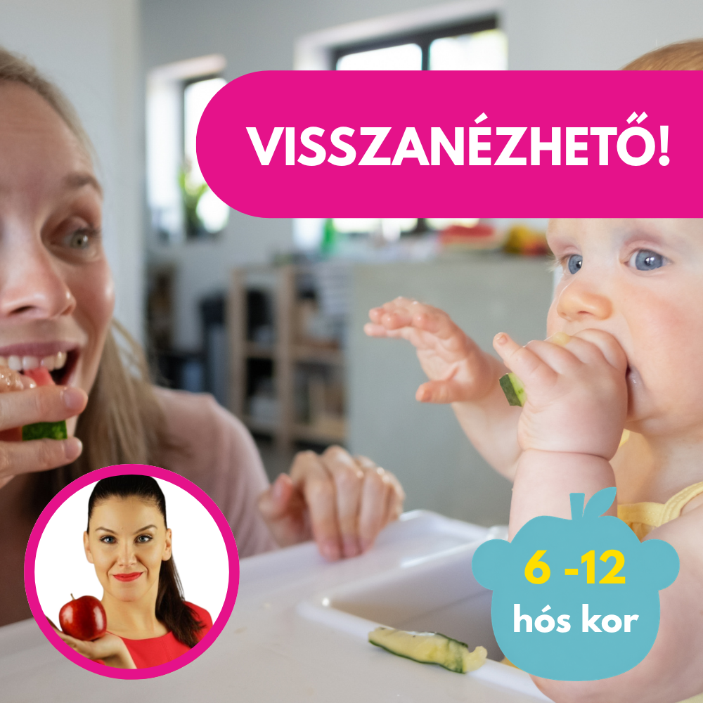 Válaszkész Hozzátáplálás Mesterkurzus - szülőknek és szakembereknek (TERV 12 hónapos korig szakértőktől)